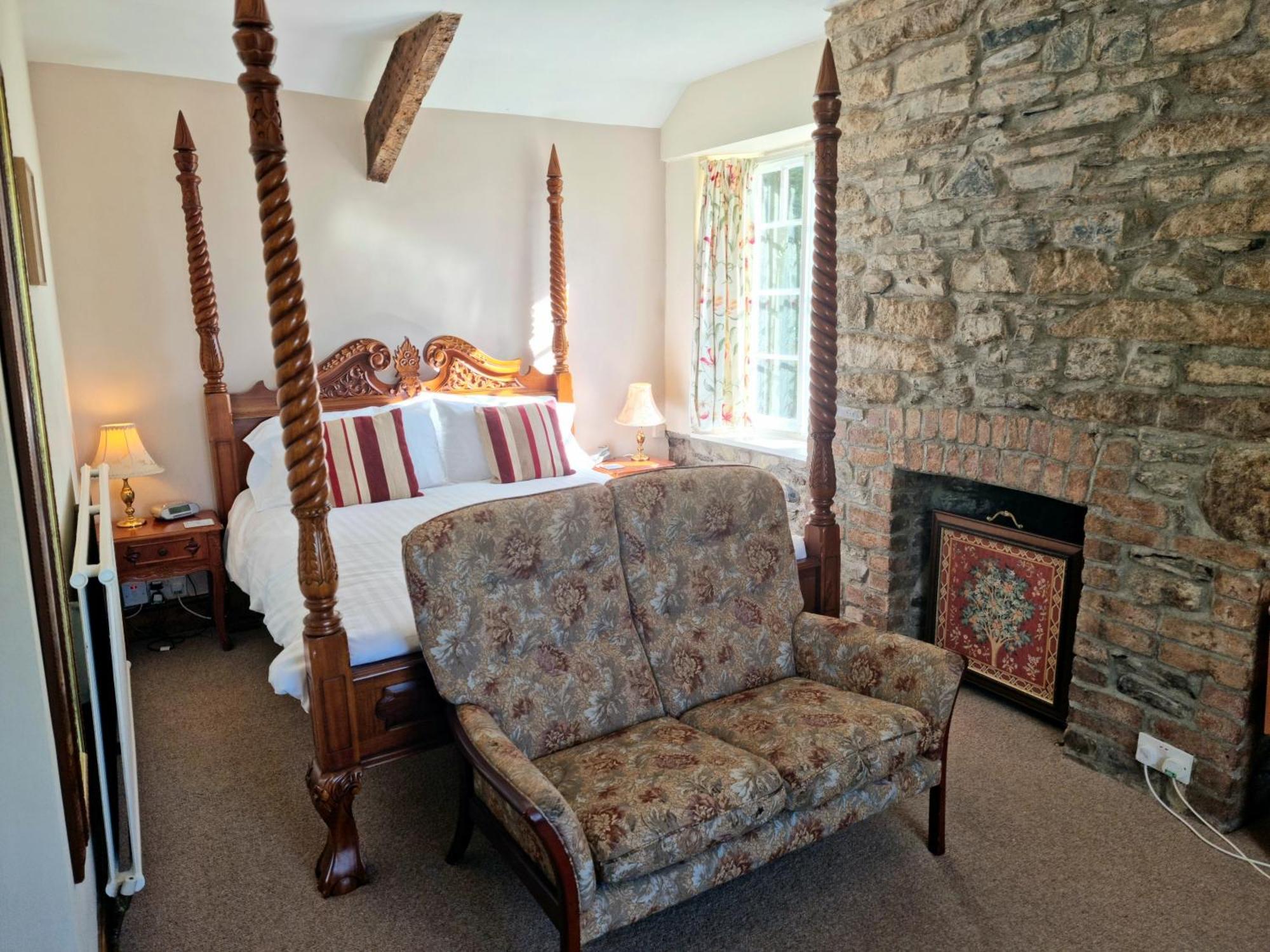 Collaven Manor Hotell Okehampton Rum bild